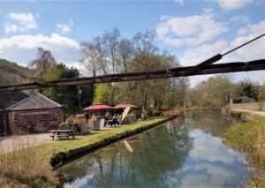 High Peak junction coffee stop on the Cromford dog walk.